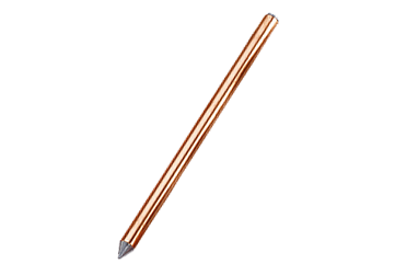 Mechanically Claded / Coated Copper Grounding Rod